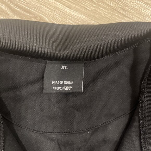 Johnnie Walker Men's XL Short Sleeve Polo Shirt Golf Black Club Bar - Picture 3 of 4